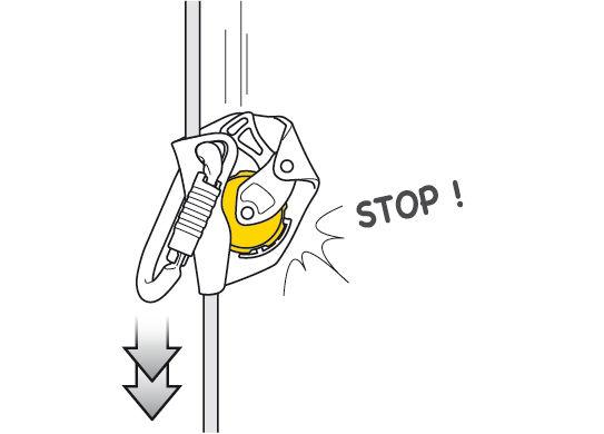 Petzl-7/16-1/2 ASAP International Rope Grab